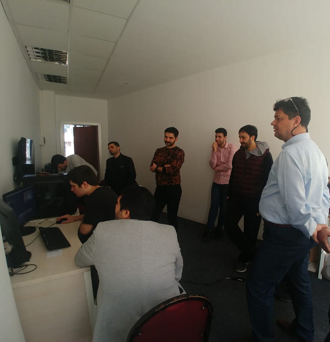 Kamera karşısına geçtiler! Her şey öğrenciler için